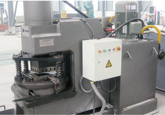 হাইড্রোলিক এঙ্গেল নোচিং মেশিন মডেল QJ160