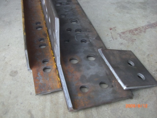 হাইড্রোলিক এঙ্গেল নোচিং মেশিন মডেল QJ160