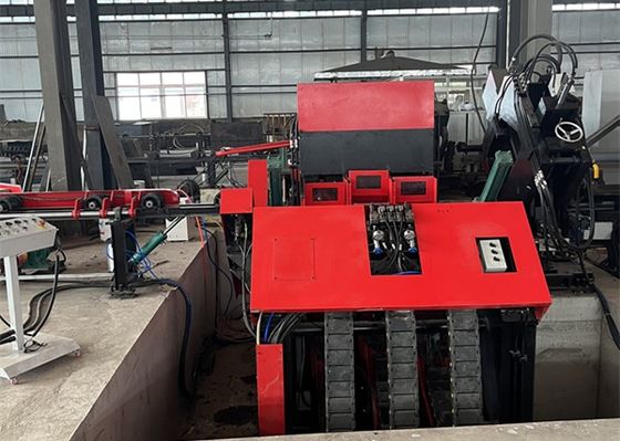 উচ্চ-দক্ষ স্বয়ংক্রিয় CNC অ্যাঙ্গেল লাইন মেশিন বৃহৎ আকারের অ্যাঙ্গেল স্টিল ড্রিলিং এবং স্ট্যাম্পিংয়ের জন্য