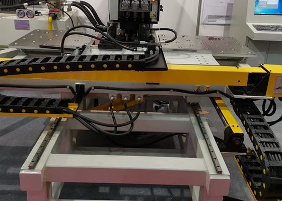 High Precision Automatic CNC Metal Sheet Punching Drilling and Marking Machine Metal Plate Hole Punching Equipment