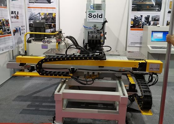 High Precision Automatic CNC Metal Sheet Punching Drilling and Marking Machine Metal Plate Hole Punching Equipment