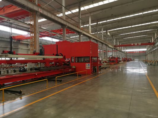 60mm Punching Diameter CNC Light Truck Flat Plate Beam Punch Machine Line 50m/Min X-Axis Speed