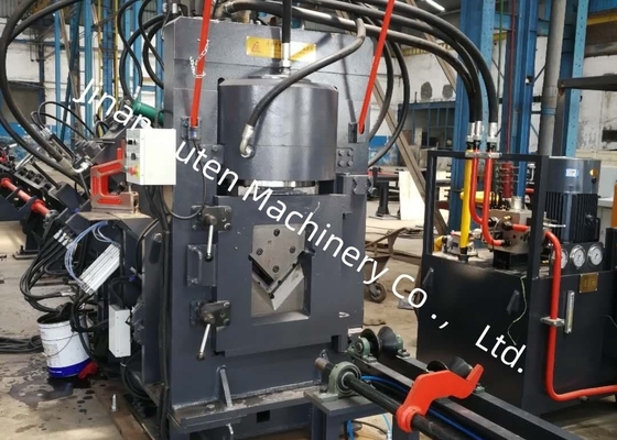 2 পার্টি প্রতি Punches সিএনসি কোণ Punching মার্কিং Shearing লাইন মেশিন 630KN Punching Force