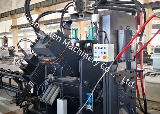 2 পার্টি প্রতি Punches সিএনসি কোণ Punching মার্কিং Shearing লাইন মেশিন 630KN Punching Force