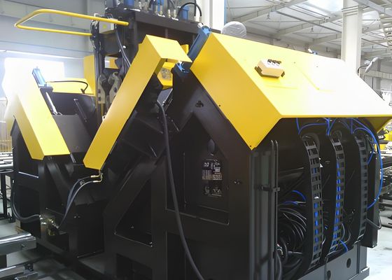 প্রতি পাশে ৩টি ব্লেড, উচ্চ দক্ষতা সম্পন্ন CNC অ্যাঙ্গেল লাইন মেশিন, BT40 ড্রিলিং স্পিন্ডেলের টেপার