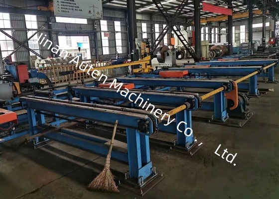 5-30 MM ছিদ্র ব্যাস CNC বিম ড্রিলিং, ট্যাপ করা এবং চিহ্নিতকরণ মেশিন লাইন 4 X 3 সারি শৈলী টুল ম্যাগাজিন