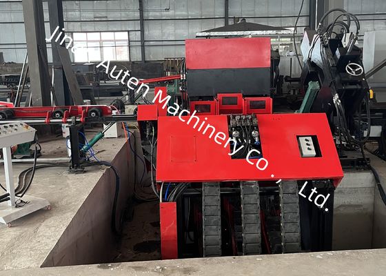 1000KN চিহ্নিতকরণ বল CNC অ্যাঙ্গেল স্টিল ড্রিলিং এবং চিহ্নিতকরণ মেশিন লাইন 9 CNC অক্ষ