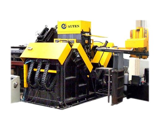 ADM2532 মডেল CNC অ্যাঙ্গেল স্টিল টেবিল ড্রিলিং এবং চিহ্নিতকরণ মেশিন PLC মোটর 40mm সর্বোচ্চ ড্রিলিং