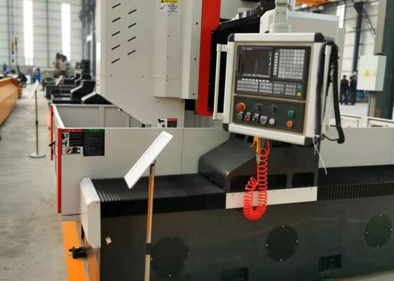 250mm বেধ সিএনসি গ্যান্ট্রি ধাতু প্লেট ইস্পাত ড্রিলিং মেশিন 22/30KW সার্ভো স্পিন্ডল মোটর শক্তি