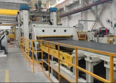 মডেল RFHJ2-30x2500 প্লেট আনরোলিং লেভেলিং এবং কাঁচি লাইন 12 ′′ 30 মিমি প্লেট বেধ