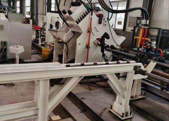 2200/4300KN কাটিয়া শক্তি সিএনসি কোণ Punching কাটিয়া ইস্পাত টাওয়ার উত্পাদন লাইন 18 গ্রুপ প্রতি চিঠি