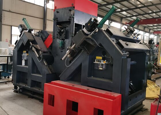 40mm ড্রিলিং ব্যাস CNC কোণ ইস্পাত পাঞ্চিং শিয়ারিং মেশিন