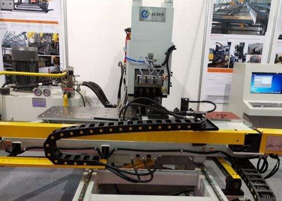 Applied To The Steel Structure Industry Cnc Plate Punching Machine 800/1200KN Marking Force
