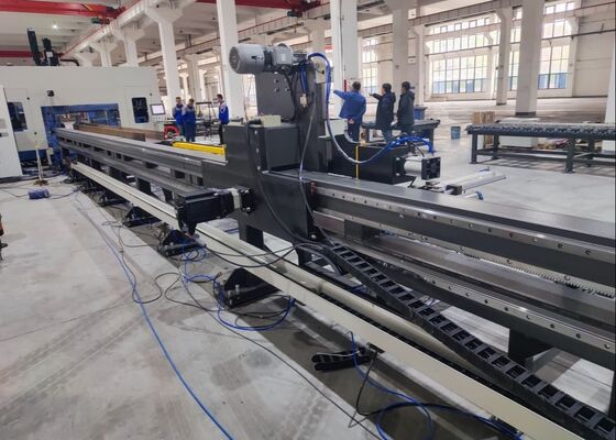 মডেল BHD700 Cnc I বিম ড্রিলিং কাটিং মেশিন লাইন Φ5～φ30mm প্রধান স্পিন্ডল হোল ব্যাস