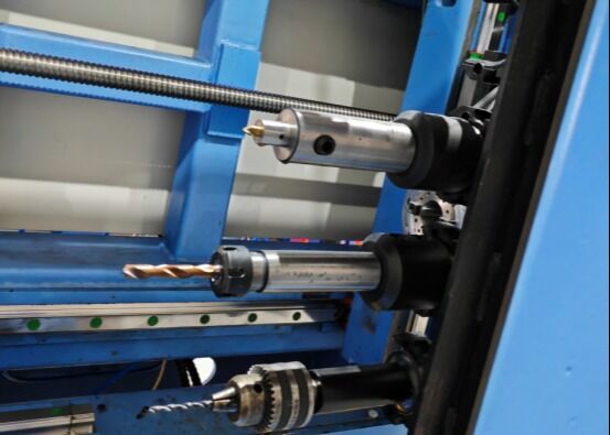 55KW Total Power Cnc I Beam Drilling Sawing Processing Machine Line 3 Tool Magazines
