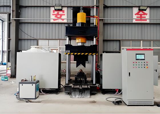 3.5x4.5x4.1m Overall Size CNC Angle Steel Heating Bending Machine For Flat Metal Plates