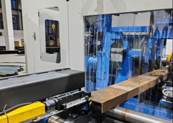 40mm সর্বোচ্চ ড্রিলিং ব্যাসার্ধ CNC উচ্চ গতির H Beam ড্রিলিং মেশিন জন্য চ্যানেল বিভাগ