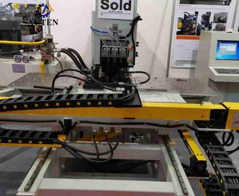 Model BNCZ100 CNC Plate Punching Marking Equipment With Electrical Control Cabinet
