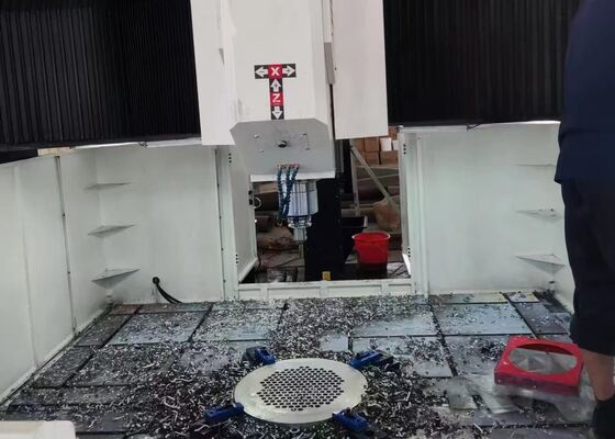 PHD4080 CNC Plate Drilling Machine For Steel Plates Flange Heat Exchanger And Tube Sheets