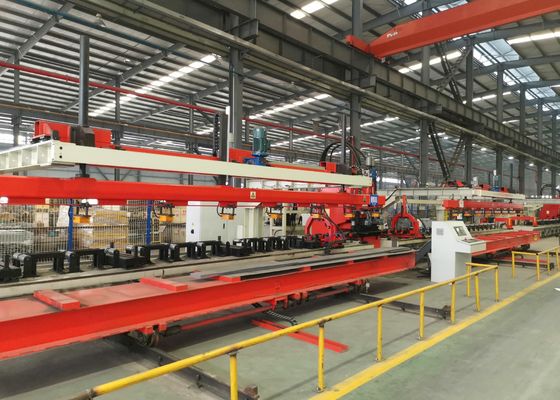 Longitudinal Beam Processing Machine Line 3 Axes Manual or Automatic Optional CNC Plate Punching Machine and Servo Motor Feed