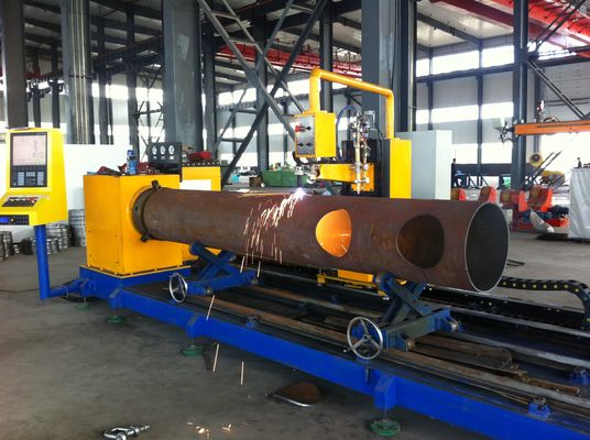 উচ্চ গতির CNC বর্গক্ষেত্র আয়তক্ষেত্রাকার পাইপ কাটিং বেভেলিং মেশিন ভাল কোয়ানলিটি এবং উচ্চ নির্ভুলতা