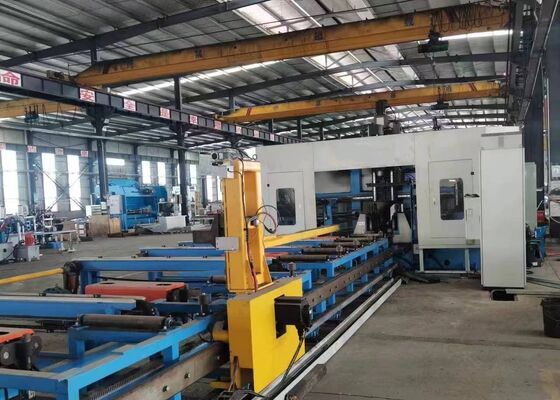 স্বয়ংক্রিয় CAD প্রোগ্রামিং সিস্টেম সহ স্মার্ট সিএনসি এইচ বিম ড্রিলিং মেশিন